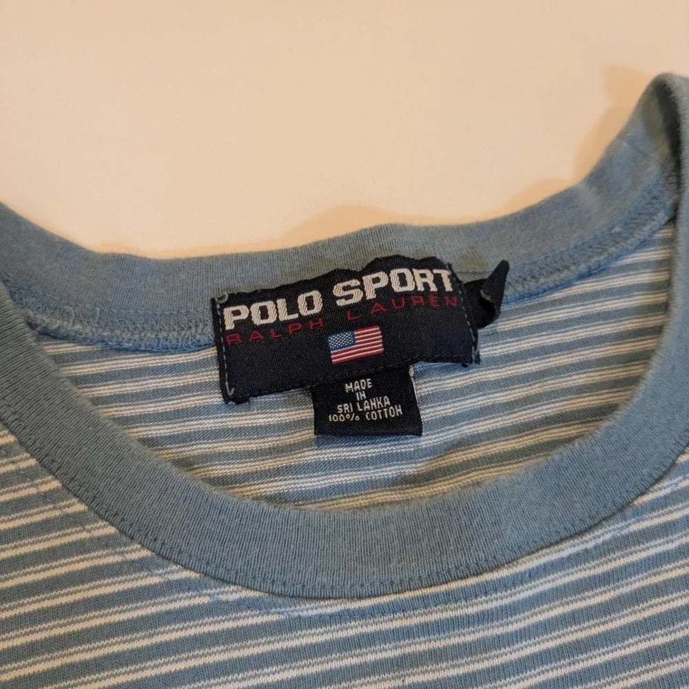 Vintage Ralph Lauren Surf T shirt Mens XL Oversized Baggy 